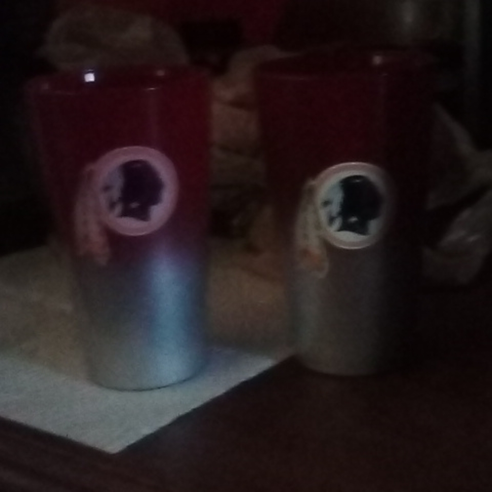Redskin glasses